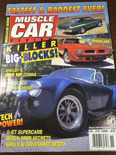 Muscle car review - 1996, oct