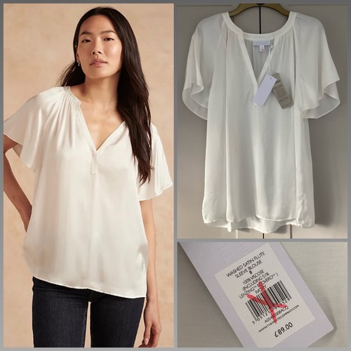 New white company washed satin - washed,