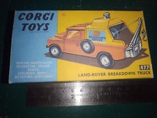 Corgi 477 Land Rover BD Truck mk2 Reproduction /Replica Box