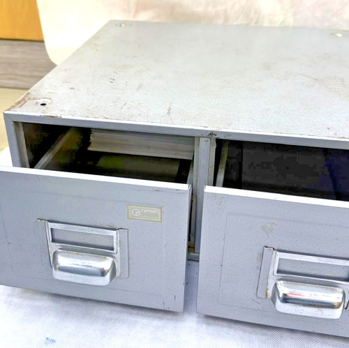 Vintage ryman grey metal - vintage,