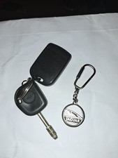 ORIGINAL 925 SILVER JAGUAR vintage Old  keyring fob 
