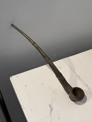 Stone bowl pipe - 12",