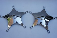 VESPA GS VBB VBC LVB Primavera PX Stainless Steel Star 10 Inch Wheel Trim (Pair)