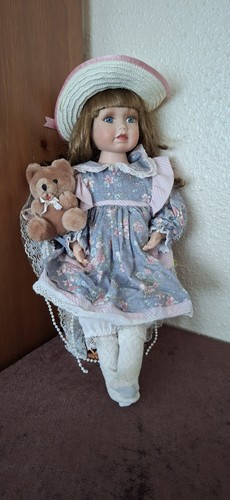 Alberon porcelain doll hayley - porcelain,
