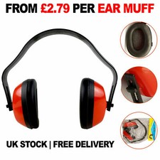 Ear Defenders SNR 35dB Safety Noise Protection Ear Muffs Hearing Protection 