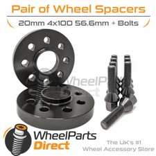 Wheel Spacers (2) & Bolts 20mm