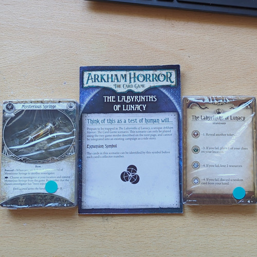 Arkham horror card - horror, lcg