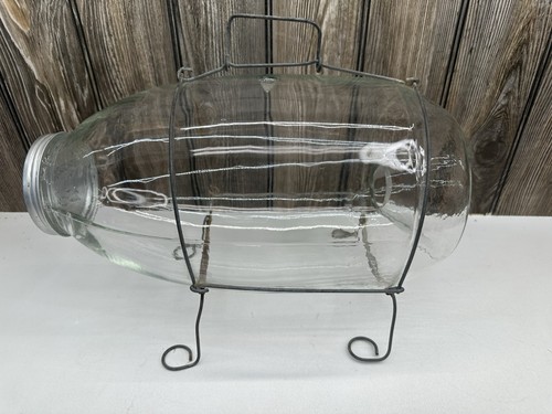 Vintage glass minnow - minnow, trap