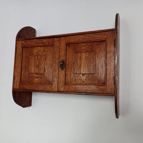 Vintage oak wall - oak, cupboard