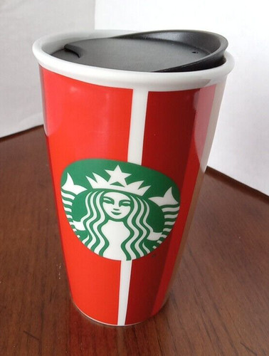 Starbucks ceramic travel mug - ceramic, /