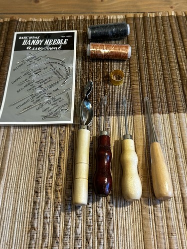 Mixed set leatherworking - set, of