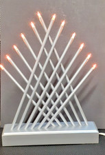 Homebase 12 Steel Light Christmas Candle Bridge Indoor Use Charity Sale
