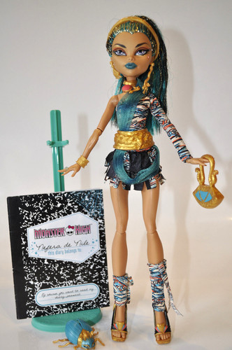 Monster high 1st wave nefera - monster,