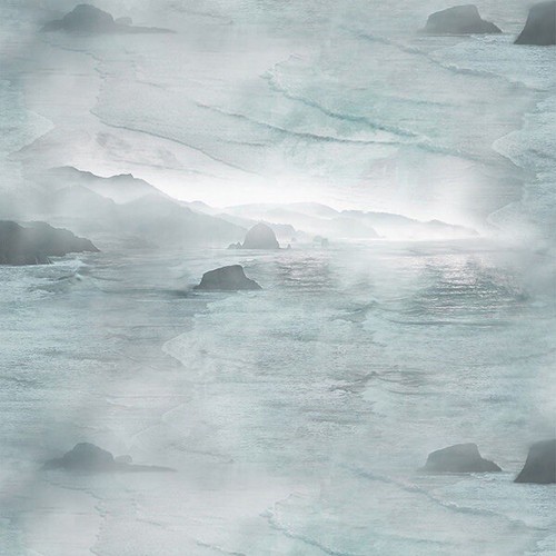 Fat quarter hoffman - fat, sea