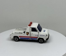 Corgi Juniors Ford Transit Wrecker Truck White Diecast Toy Model Vehicle Vintage