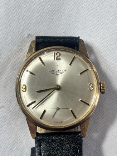 Vintage solid gold longines - vintage, 9k