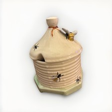 Vintage Crown Devon Honey pot