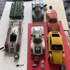 Vintage Slot Cars and plastic