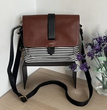 Fossil Kinley Brown Pebbled