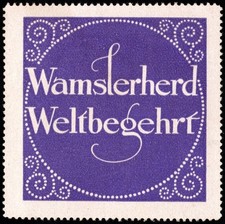 Vintage Germany Poster Stamp