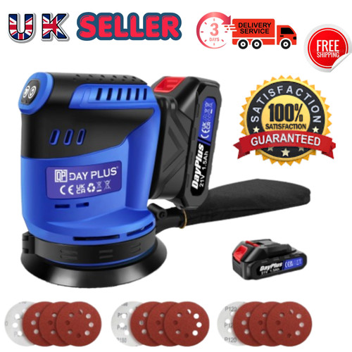 21v cordless orbital - sander, 3