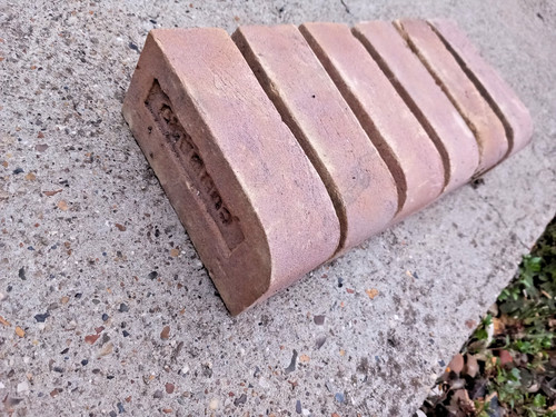 Single bullnose brick - brick, cornard