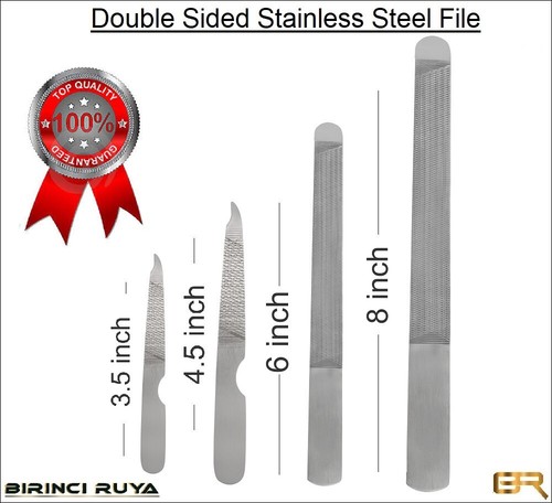 Stainless steel nail files - nail,