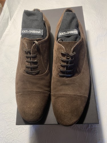 Dolce gabbana men brown suede - men,