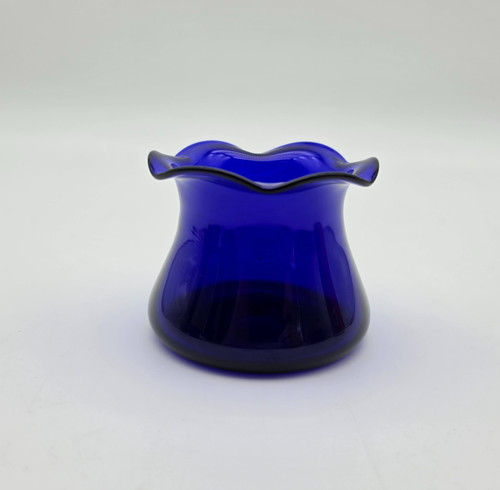 Vase bristol blue glass - vase,