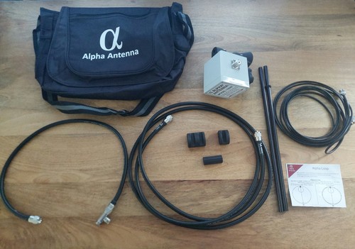 Magnetic loop antenna alpha - magnetic,