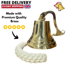 Antique Brass Wall Bell