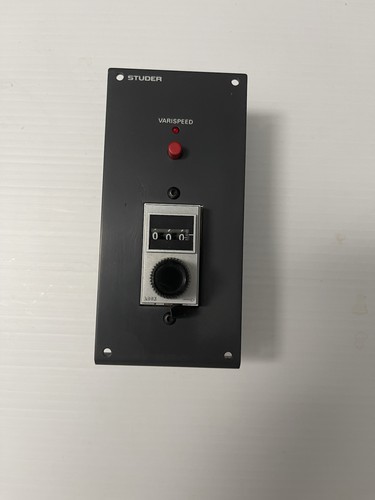 Studer varispeed for a807 - varispeed,