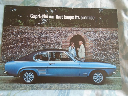 Ford capri brochure - capri,