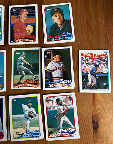 1989 topps mlb - 1989, baseball
