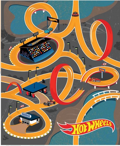 Hot wheels classic canvas - hot,