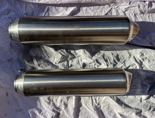 Ktm 990 supemoto exhaust - 990,