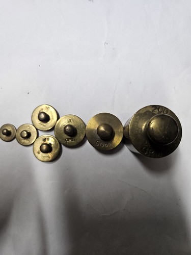 Set gram vintage brass - x,