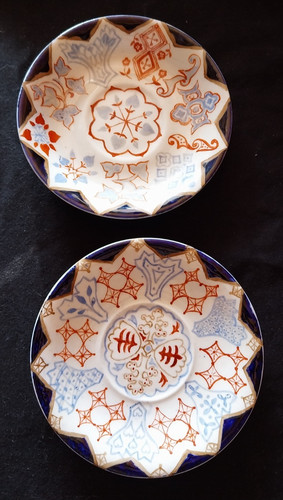 Imari style china - china, side