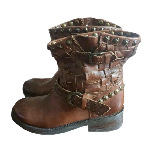 Ash tequila woven leather - "tequila",
