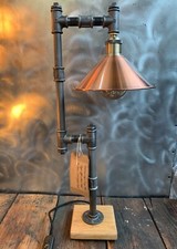 Stylish Industrial Table Lamp
