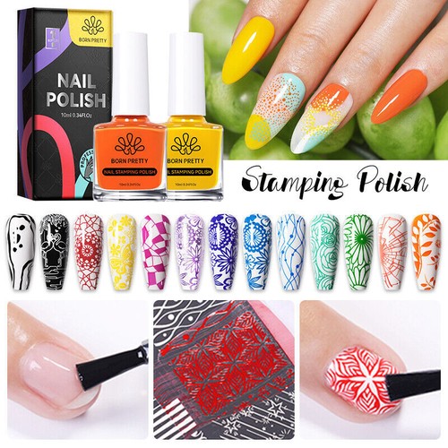 Stamping nail polish colours - polish,