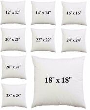 Pack of 4 Extra Deep Filed All Sizes Cushion Pads Inserts Fillers Scatters