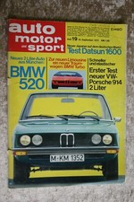 Car Motor Sport AMS 19/72