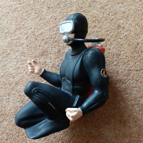Vintage scuba action - vintage, man