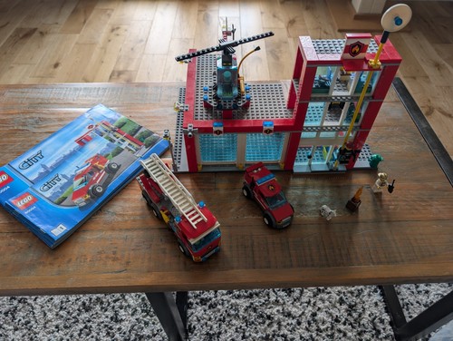 Lego fire station - lego,