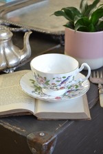 Vintage Aynsley Fine English Bone China cup and saucer set.  PEMBROKE pattern.