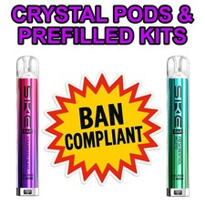 CRYSTAL VAPE BAR Prefilled SKE
