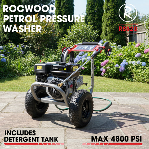Petrol pressure washer rocwood - pressure,