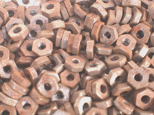 Nuts bsw pk - ⅛”, steel