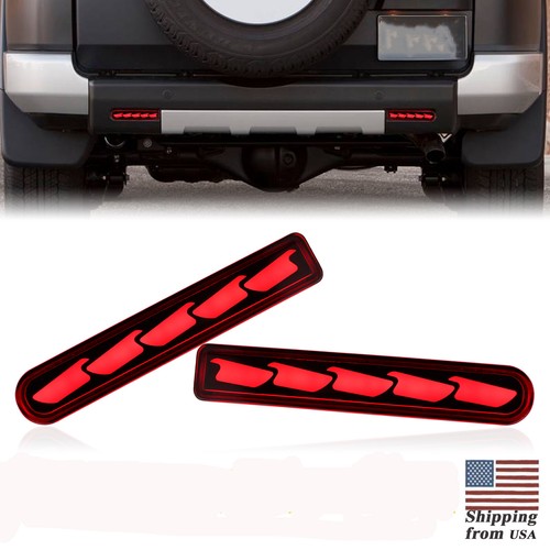 Rear bumper reflector tail - rear,